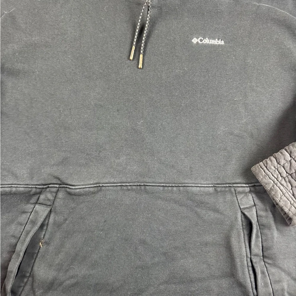 COLUMBIA Women’s Black Sunday Summit Oversize Funnel Pullover quilted sleeve - L - Picture 3 of 7
